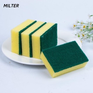 Miếng bọt biển rửa chén MILTER, Miếng bọt biển làm sạch nhà bếp, Dụng cụ làm sạch gia đình Chà sạch có thể tái sử dụng