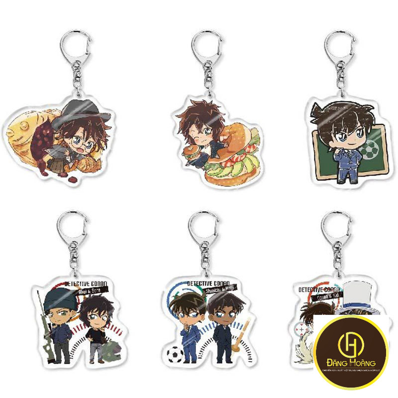 Anime thiết bị ngoại vi Thám Tử Lừng Danh Conan Kudo Shinichi Yoshida Ayumi Suzuki Sonoko acrylic mó