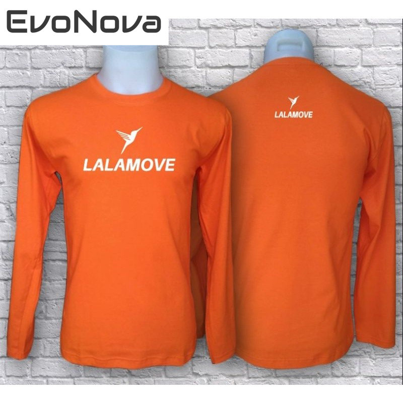 Áo thun dài tay LALAMOVE dành cho công nhân giao hàng Thoáng khí Ẩm bấc Nhân viên giao hàng Nhanh kh