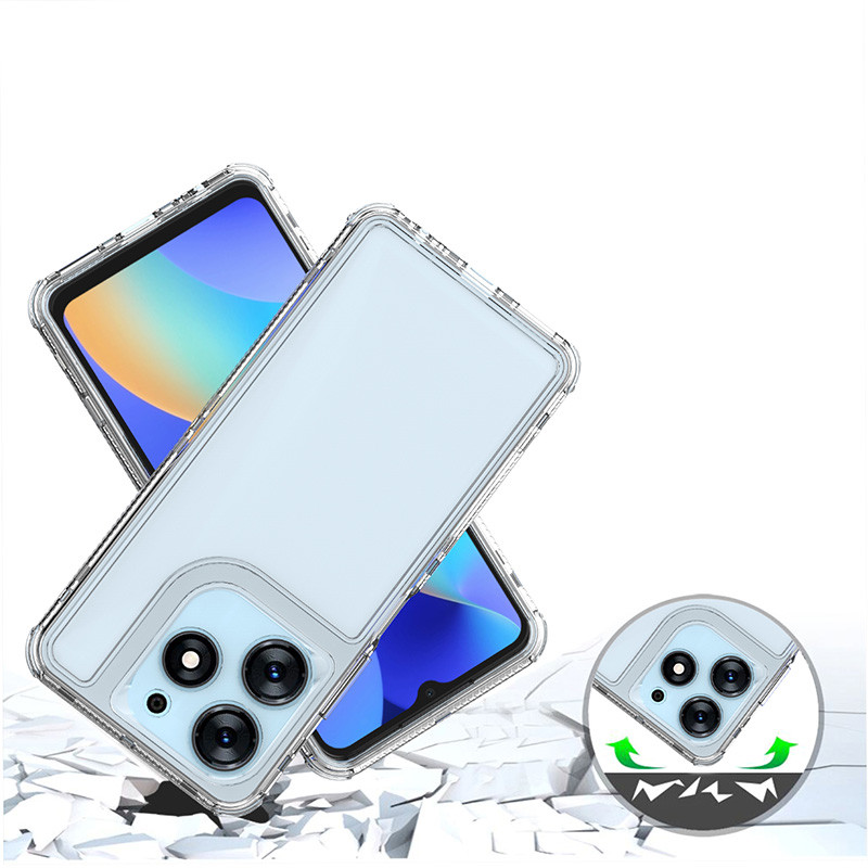 Dành cho Tecno Spark 10 Pro KI7 Ốp lưng trong suốt Acrylic lai sang trọng