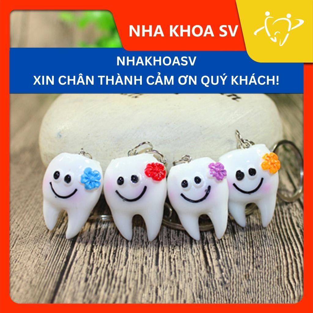 MÓC KHÓA HÌNH CÁI RĂNG DỄ THƯƠNG