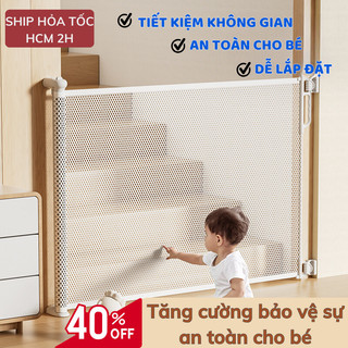 Thanh Chắn Cửa Cầu Thang Thanh Chặn Cầu Thang Cho Bé Chicbabe Chất Liệu Nhựa An Toàn Thích Hợp Mọi Loại Cửa 1.4m 3m