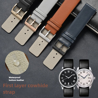 Dây đeo đồng hồ bằng da thật 18 / 20 / 22mm cho Tissot DW Casio King CK Longines Dây đeo khóa da bò có thể tháo rời nhanh Vòng tay thay thế thoải mái mềm mại cho nam và nữ