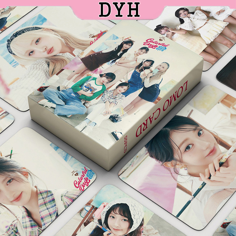 55 Cái / hộp IVE Photocards 2025 KPOP LOMO Card Collection Card