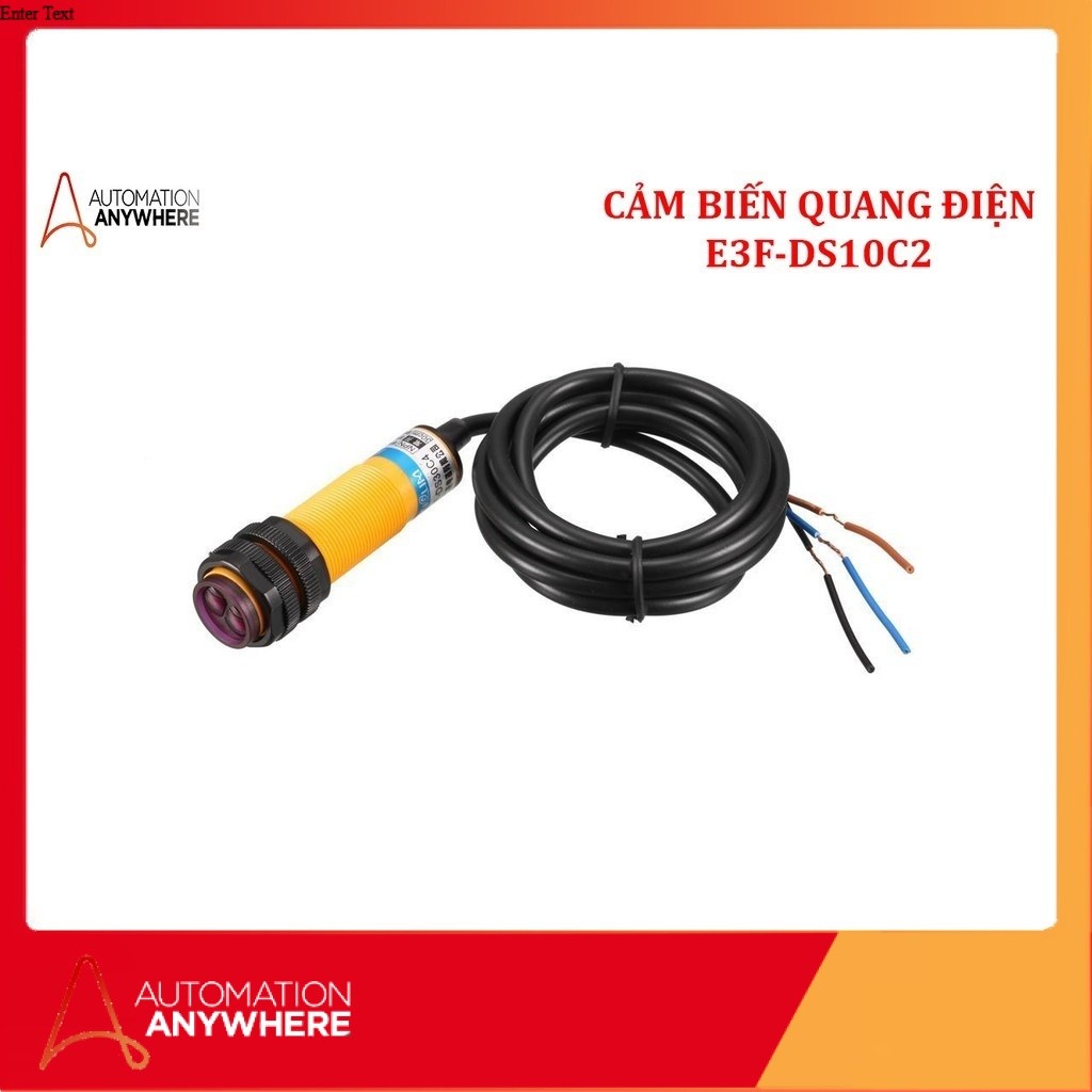 Cảm biến quang E3F-DS10C2 NPN 5-10cm NC E3F-DS30C2