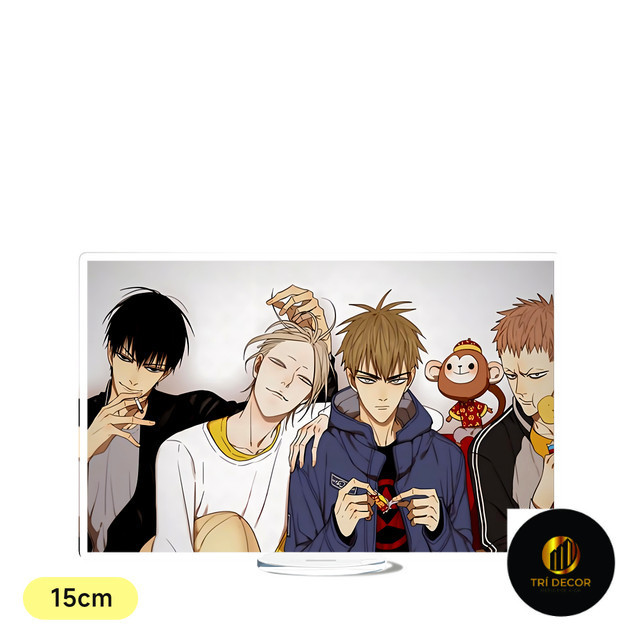 Móc Khoá, Mô Hình Standee Anime 19 Days Xian Hetian Jian Yi Trang Trí Bàn Học, Làm Việc