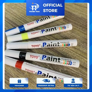 Bút sơn Toyo-Bút sơn vẽ lốp-Bút sơn vẽ giày Paint matrket SA101