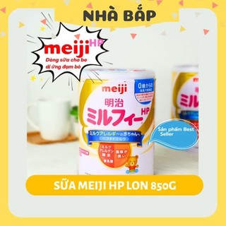  Sữa Meiji HP Lon ⚡DATE XA⚡  CHO BÉ DỊ ỨNG ĐẠM BÒ  800g Nội Địa Nhật - Nhà Bắp Store 