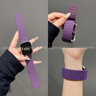 Màu Berry Tím Thích Hợp Cho Đồng Hồ Thông Minh series 10 / 9 / 8 / 7 / 6 / 5 / SE / 4 / 3 Dây Đeo Từ Tính Thích Hợp Cho iwatch 49 / 46 / 45 / 44 / 42 / 41 / 40 / 38mm