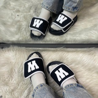 Dép Chunky Lava Wofl Trắng Đen Quai Dán Nam Nữ Đế Cao Êm Chân/ Hỗ Trợ Đổi size