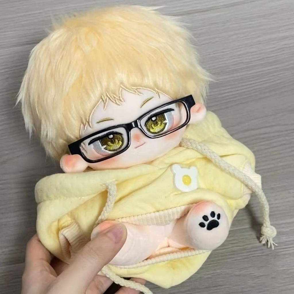 Búp bê cotton nam dễ thương Haikyuu Kei Tsukishima 20CM, Yue Xiao Duan, búp bê cotton đẹp trai