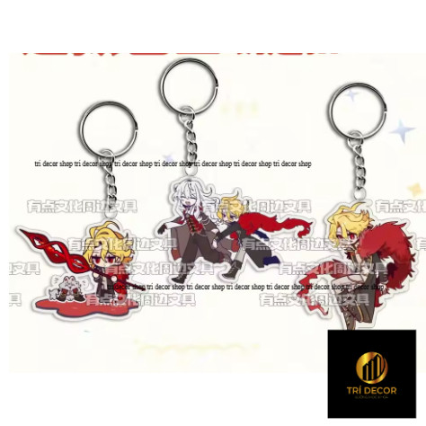 Móc khóa Anime Limbus Company Phụ nữ