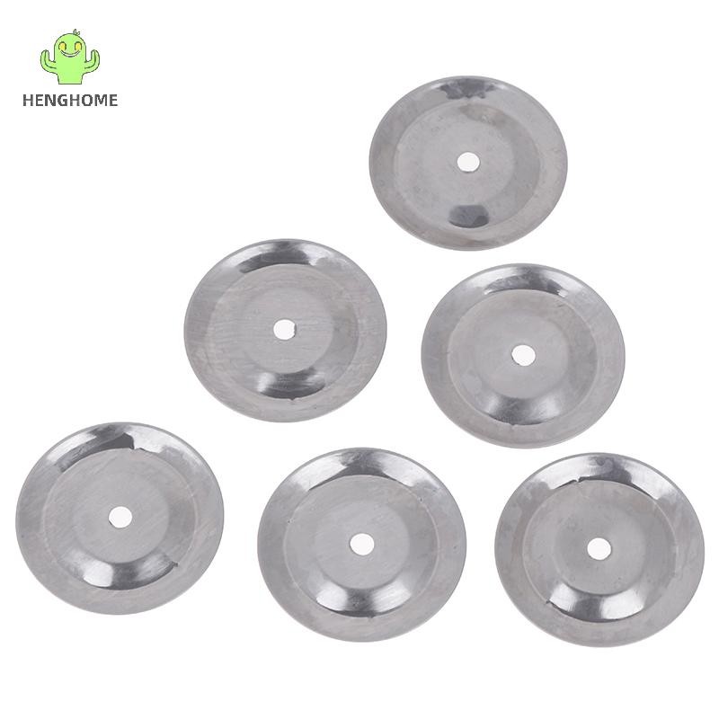 Henghome 50 Chiếc Chuông Tambourine Chuông Jingle Bell Thép Không Gỉ Cho Chuông Tay Nhà Thờ Trống Sn