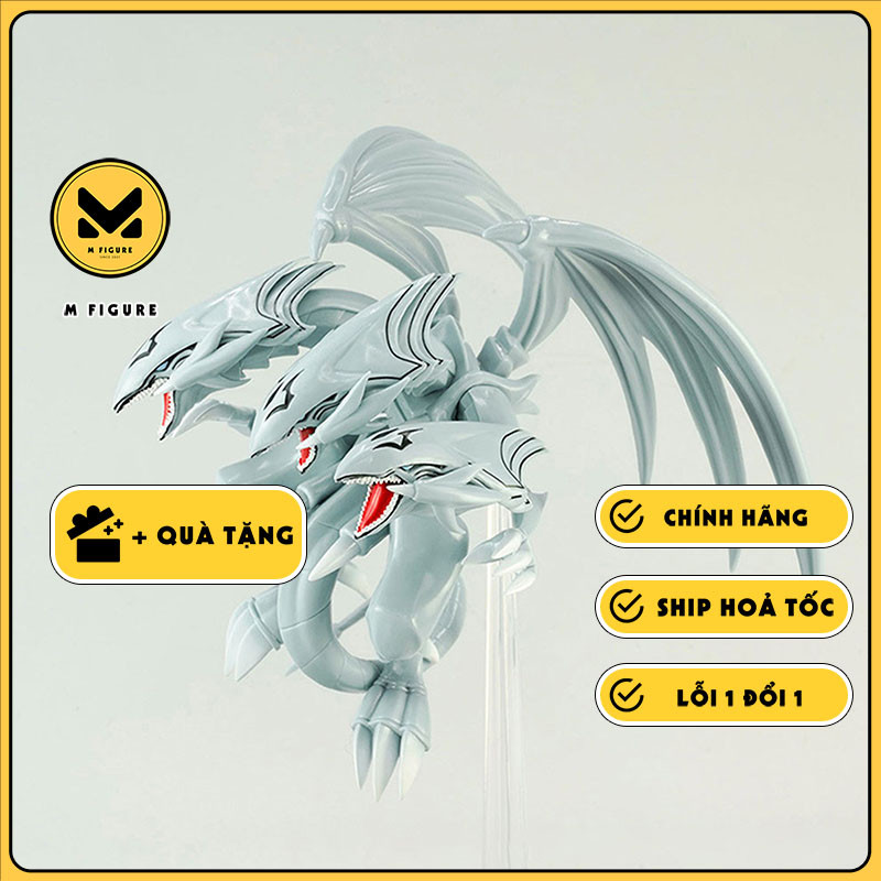 MÔ HÌNH Blue-Eyes Ultimate Dragon - Yu-Gi-Oh - Equal Arts - Konami Prize Collection(Konami Amusement