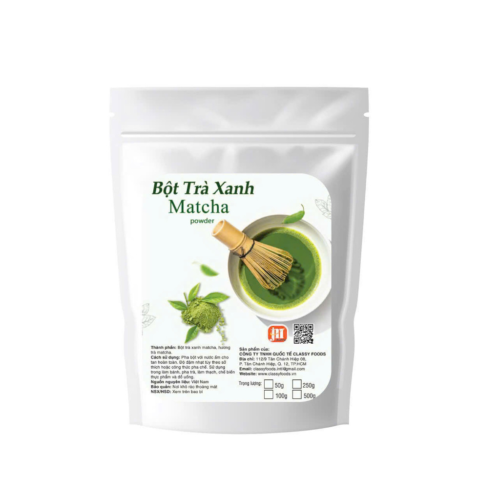 bột matcha  Classy foods 100g - 500g
