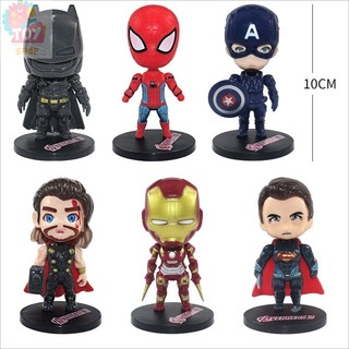 Mô Hình Nhân Vật Siêu Anh Hùng Marvel 8cm