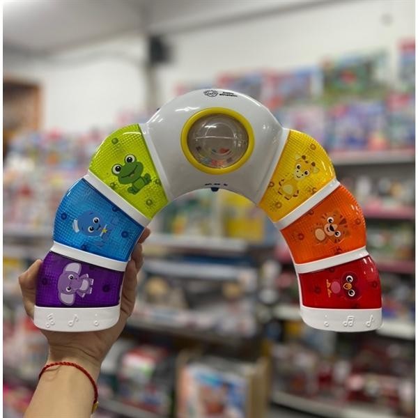 Đồ chơi âm nhạc Baby Einstein 11083- Glow & Discover Light Bar Tummy Time Toy