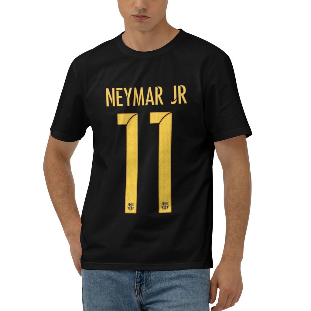 Áo thun mùa hè vui nhộn đáng yêu 11 Neymar Jr. Áo thun Cotton Neymar Barca Argentina