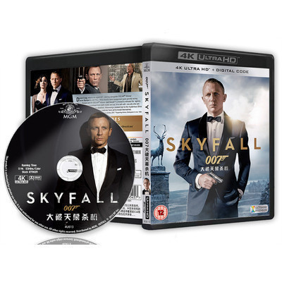 [Tiếng Anh] Blu-ray HD Movie 4K UHD 1080P 007: Skyfall