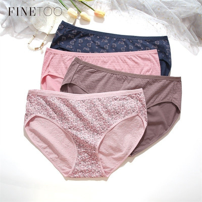 Finetoo XL-5XL Plus Size Quần Lót Cotton Cho Nữ Thoải Mái Quần Đùi Thân Thiết Lót Nữ Lót Cho Quần Bé Gái Nặng