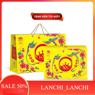 Bộ quà Tết Kinh Đô - Tài Lộc Đỏ/Tài Lộc Vàng Hộp 795.4g