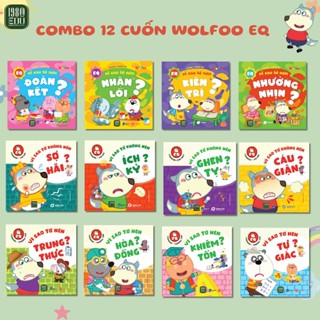  Sách - Combo 12 cuốn Wolfoo EQ 