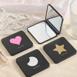 Gương trang điểm gấp gọn mini 2 mặt-SINGU