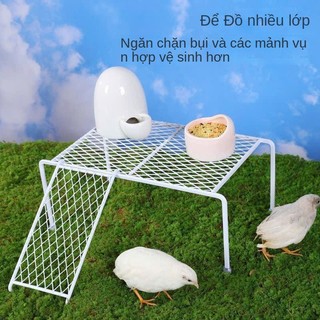Nhà Sàn Có Cầu Thang Cho Gà Rutin Nhà Nuôi Gà Rutin Chim Cút Nhà Cho Chuột Hamster Kệ Thức Ăn Cho Gà Rutin