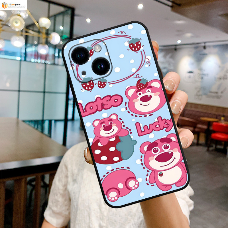 Ốp điện thoại bảo vệ toàn diện bằng nhựa TPU mềm Ebest-Red cho iPhone 16 / 15 / 14 / 13 / 12 / 11 Pr