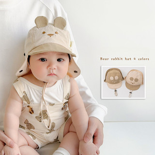 Mũ Trẻ Em Mùa Hè Mỏng Hoạt Hình Dễ Thương Chống Nắng Che Nắng Nhanh Khô Bé Trai Bé Gái Mũ Xô