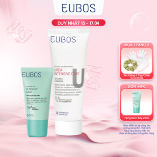 Combo Kem Dưỡng Da Tay EUBOS 25ml Và Kem Nứt Gót Dưỡng Da Chân UREA 10% 100ml Dưỡng Ẩm Chuyên Sâu