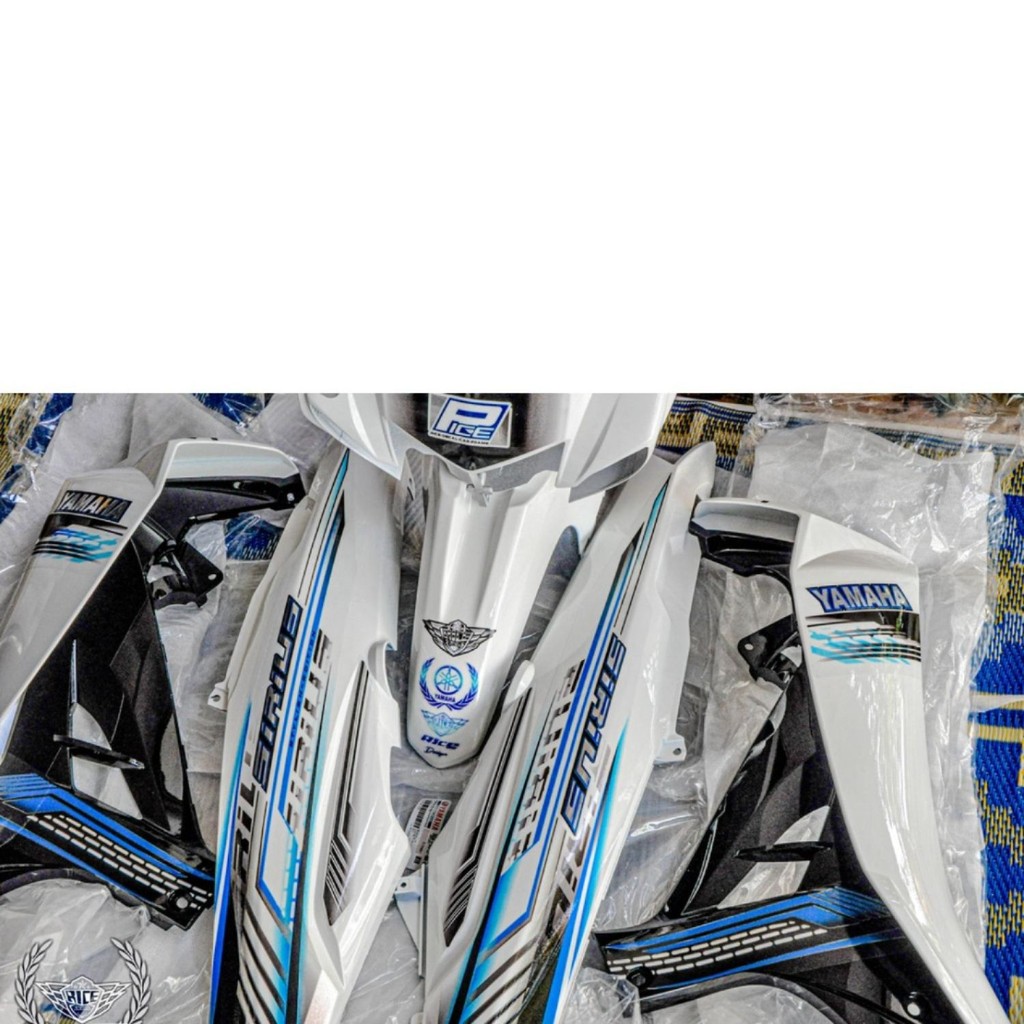 Tem Sirius trắng yếm trong đen Phối xanh 2014( Tem in thương Mẫu gốc Rice decal )