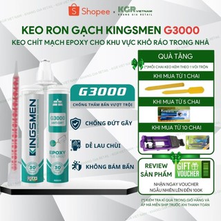  Keo chà ron gạch Kingsmen G3000  keo Epoxy 2 thành phần sử dụng trong nhà 