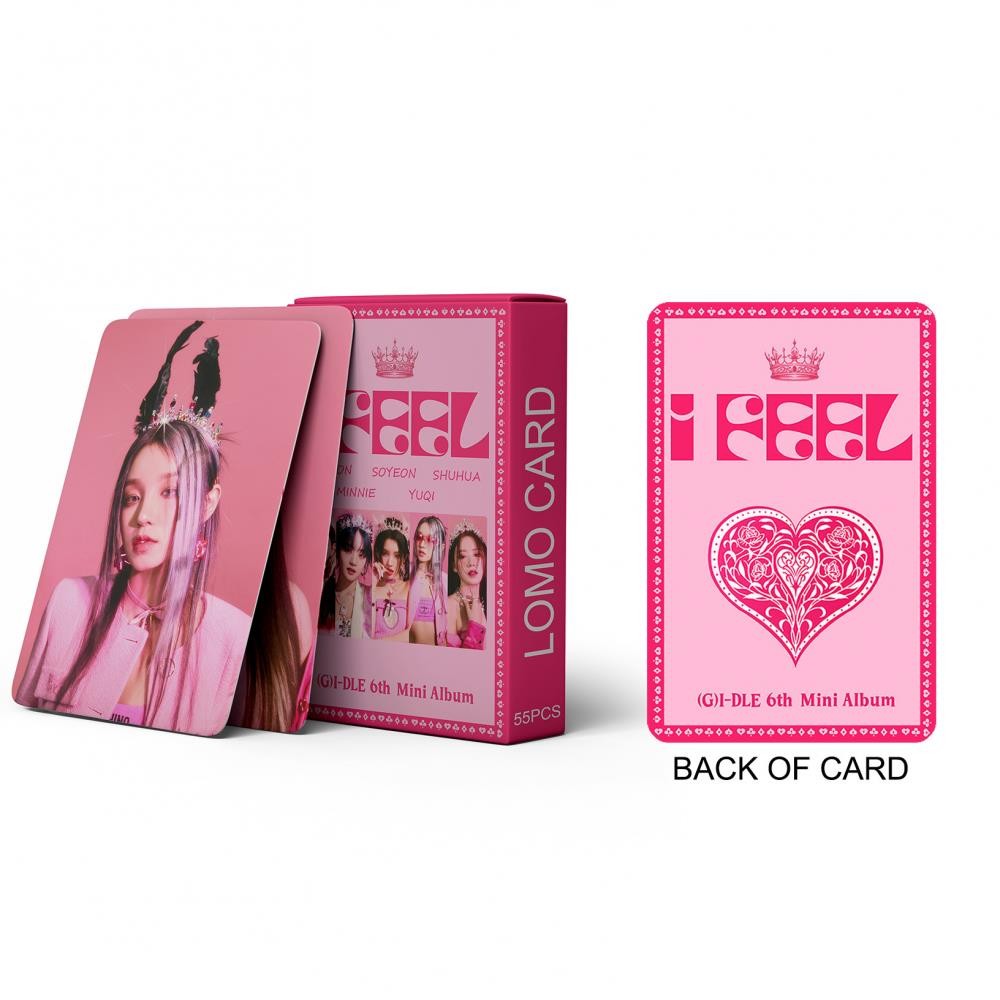 ✅55 Gidle album mới I FEEL cards G-idle thẻ nhỏ Song Yuqi Ye Shuhua Zhao Meiyan cards 55 ❈ Gidle ❈ I