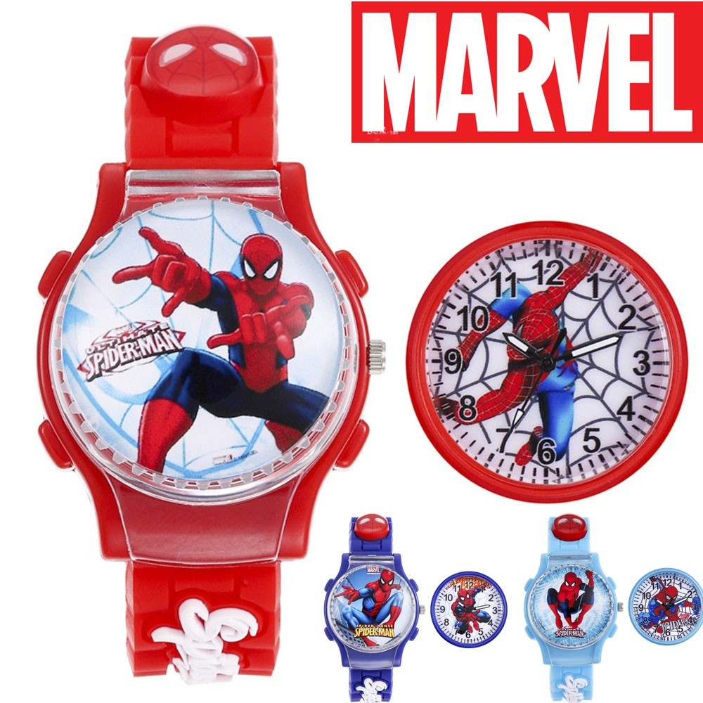 Đồng hồ nữ công chúa đông lạnh Hello Kitty Dây đeo silicon mềm có thể gập lại 360 ° Đồng hồ học sinh