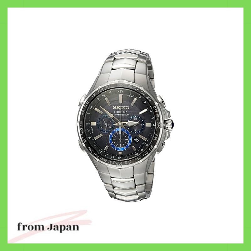 SEIKO Men's Coutura Radio Sync Solar Chronograph Stainless Steel ssg009
SEIKO Men's COUTURA TT Radio