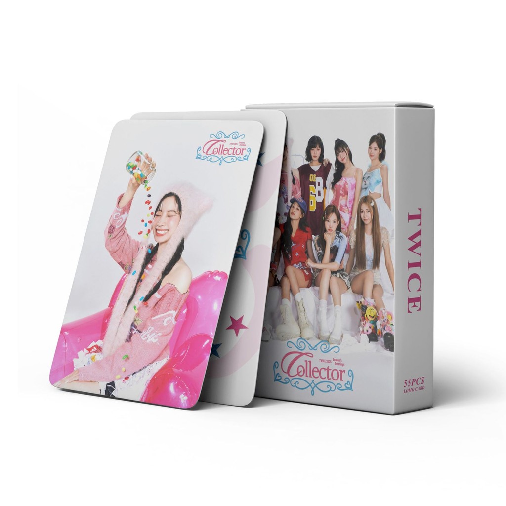 Bộ 50-124 Hai Lần Photocards Laser Lomo Cards Home 9round 2025 Lời chào mùa MISAMO Nayeon Jeongyeon 