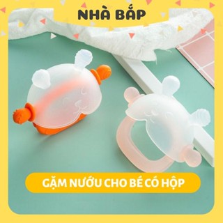 Gặm nướu cho bé silicon hình gấu, gặm nứu không chứa BPA an toàn cho bé sơ sinh - Nhà Bắp Store