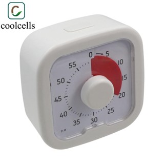 Đồng hồ bấm giờ trực quan COOLCELLS, Hẹn giờ đếm ngược 60 phút im lặng, Đồng hồ bấm giờ đa chức năng Đồng hồ báo thức trực quan hóa với chân đế Hẹn giờ nấu ăn nhà bếp Phòng đọc sách