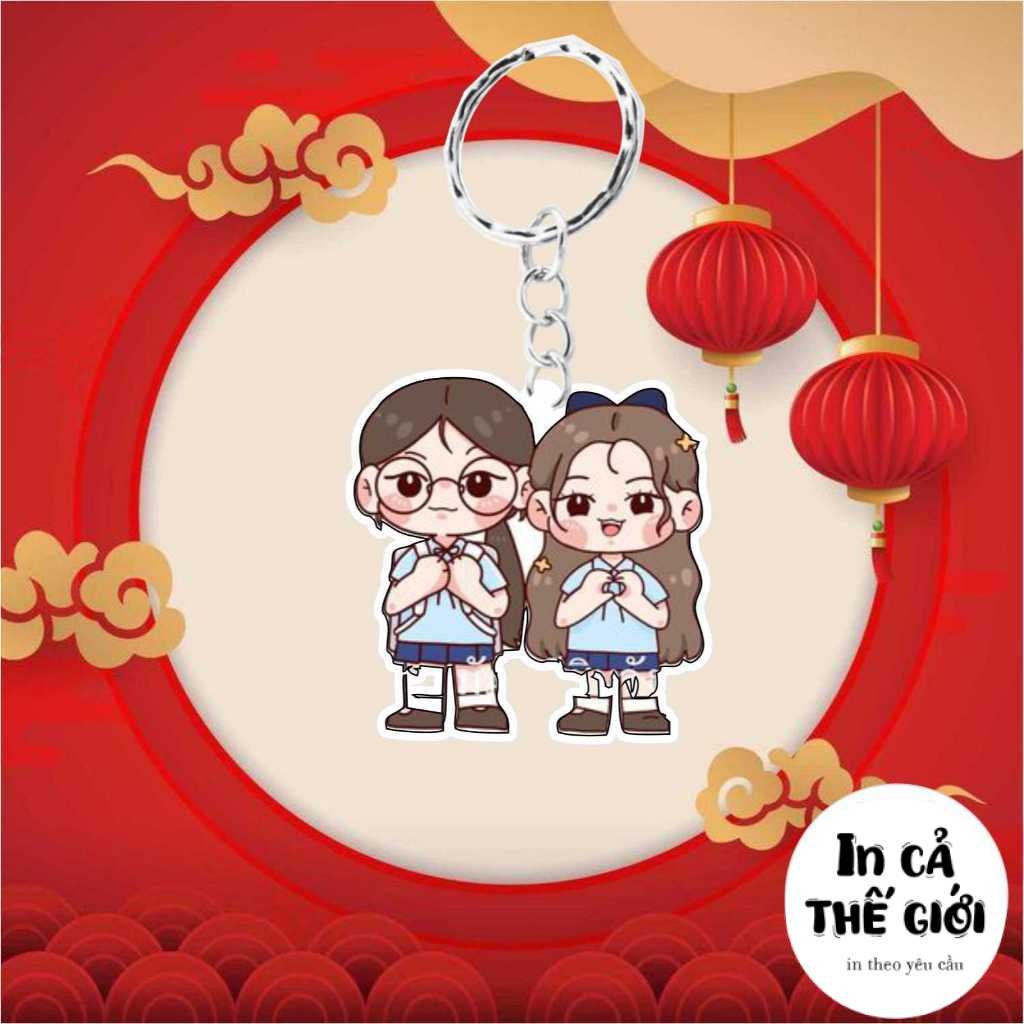 Móc khoá View June, treo điện thoại - TRÍ DECOR SHOP