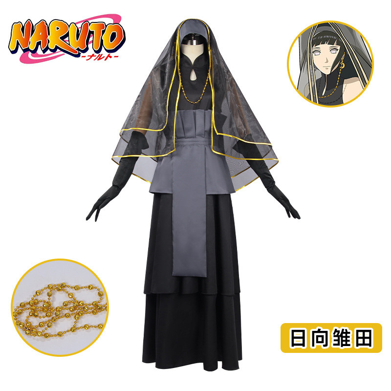 Bộ cosplay Hyūga Hinata cho Boruto và Naruto, phù hợp Halloween hay triển lãm truyện tranh