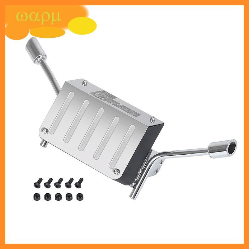 Đuôi nhiên liệu kim loại WMMB cho ống xả bình xăng cho xe tải bánh xích 1 10 Rc K5 cho Blazer TRX4 c
