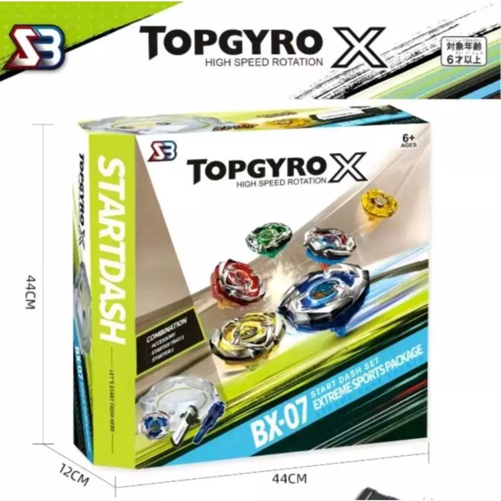 Sân vận động Beyblade X Beystadium Arena BX-10 Sân vận động Xtreme và 4 chiếc Áo đấu Beyblade X