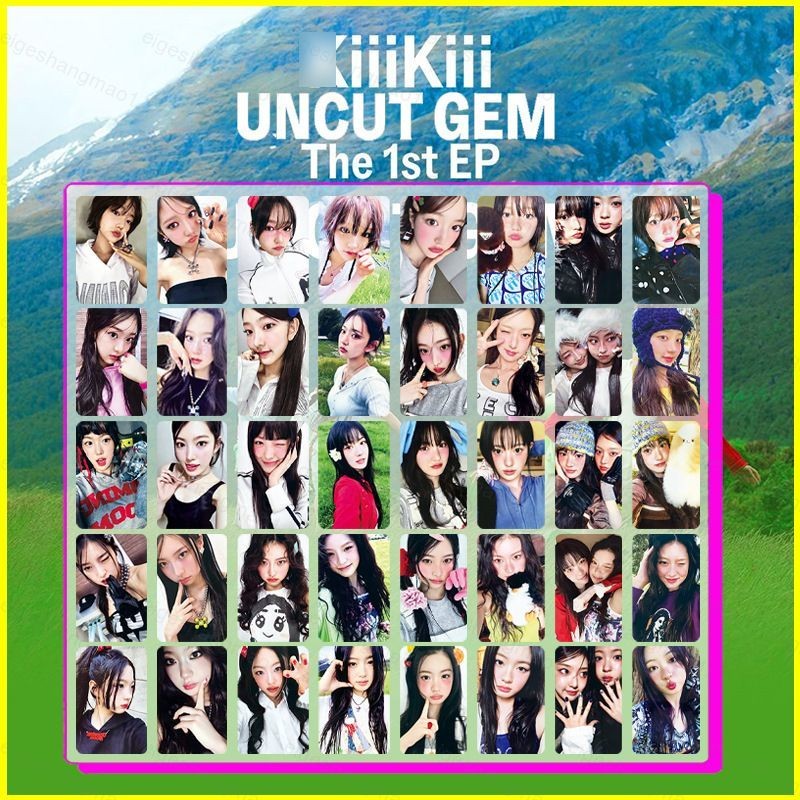 MG1 5 Cái / bộ KiiiKiii HAUM LOMO Card UNCUT GEM Mini Album Bưu Thiếp Bộ Sưu Tập Ngôi Sao Ngoại Vi G