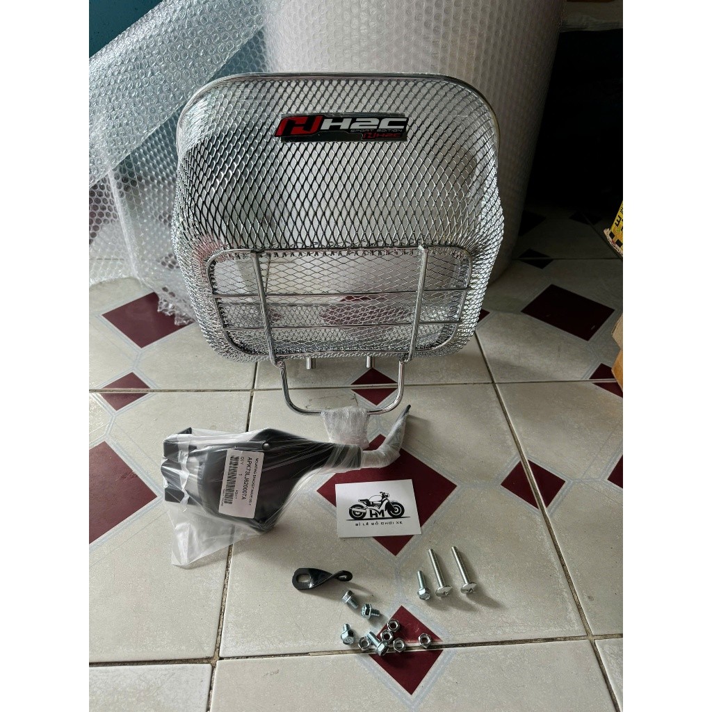 Rổ future 125i siken bóng loại dày kèm pat gắn rổ future led ( 2018 - 2023) - y hình - F