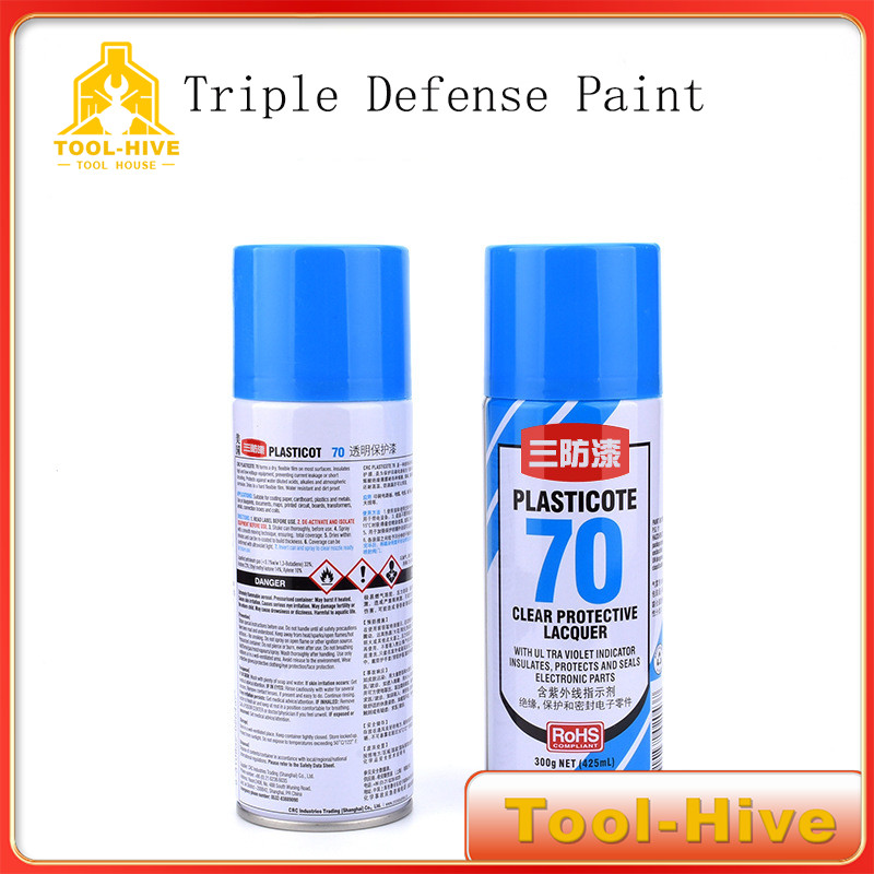Tool-Hive Sơn Phủ Mạch CRC70 450mL：Chống Ẩm & Oxi Hóa, Bảo Vệ Bo Mạch, Chất Lượng Cao