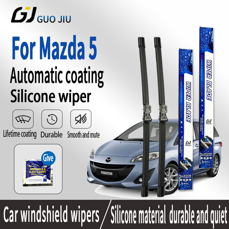 Cần gạt nước chuyên dụng Mazda 5 Mazda 5 MPV (2011-2016) Khăn lau phủ silicon Sụn Khăn lau ô tô Khăn
