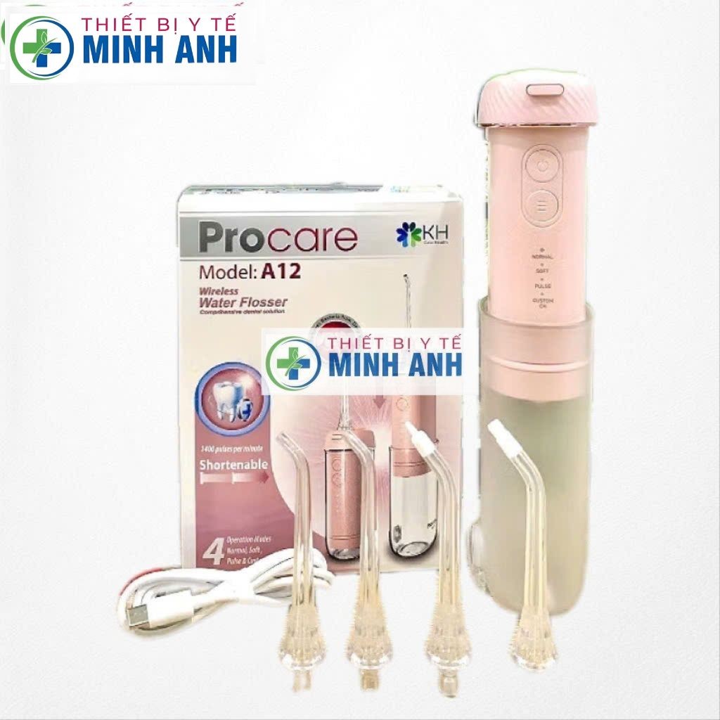 Máy tăm nước du lịch Procare A12 (CHÍNH HÃNG)