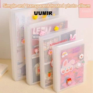  Uumir 1 Cái Giá Đỡ Thẻ Hình PVC 80   160 Khe Album Ảnh Sưu Tập Sách 3   4   5   6   7 Inch Trong Suốt Photocard Giá Đỡ Thần Tượng Ngôi Sao 