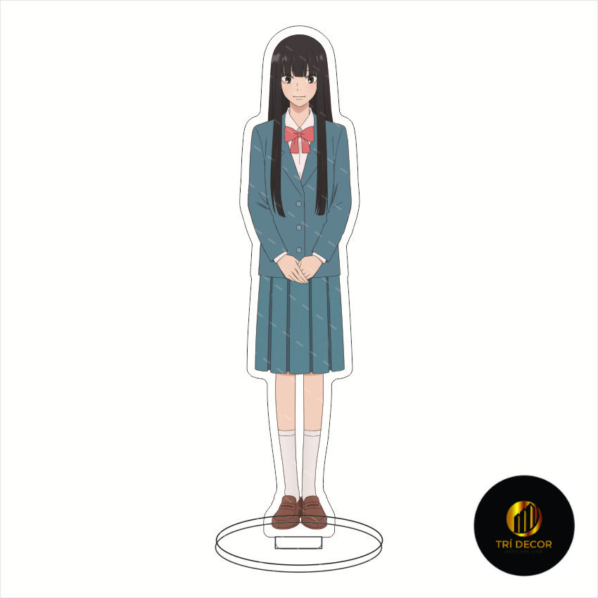 Móc Khoá, Mô Hình Standee Anime Kimi ni todoke Kuronuma Sawako Ume Kurumizawa Trang Trí Bàn Học, Làm